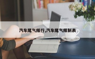 汽车尾气限行,汽车尾气限制表