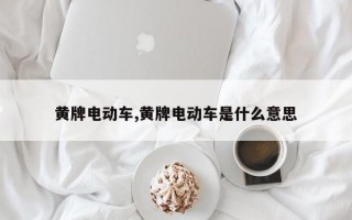 黄牌电动车,黄牌电动车是什么意思