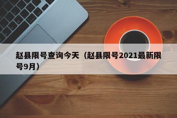 赵县限号查询今天（赵县限号2021最新限号9月）-第1张图片-心情日记篇